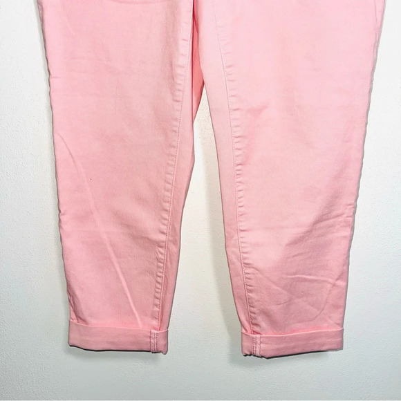 Torrid Pink Mid-rise Stretch Twill Chino Skinny Cropped Pants 10 Women’s - Picture 6 of 14